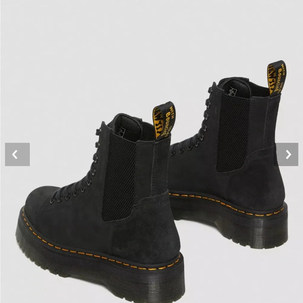 Dr. Martens Jadon Boot Nubuck Leather Platforms